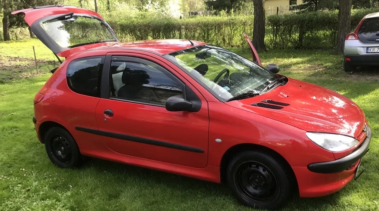 Peugeot 206 cena 7000 przebieg: 64000, rok produkcji 2000 z Kraków małe 254